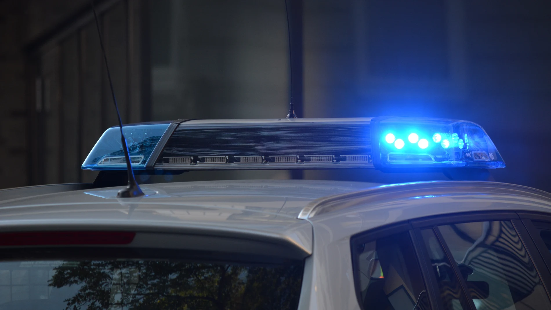 Luces de coche de policía Luces de coche de policía