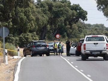 Carretera de Fuencarral-El Pardo acordonada