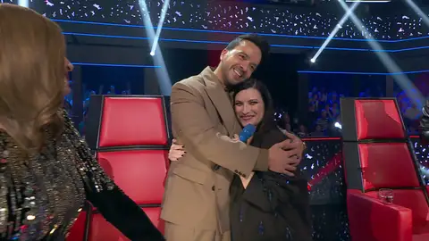 Luis Fonsi y Laura Pausini Luis Fonsi y Laura Pausini