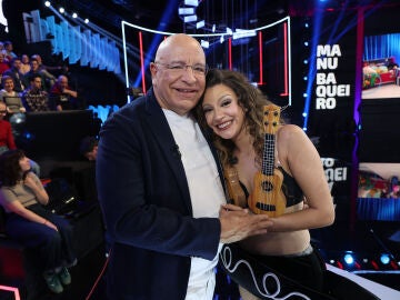 Ana Guerra sorprende a todos en Tu cara me suena bailando con un invitado muy especial... ¡su padre!