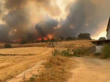 Incendio en Lleida