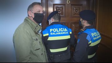 Policía en fiesta ilegal en Salamanca