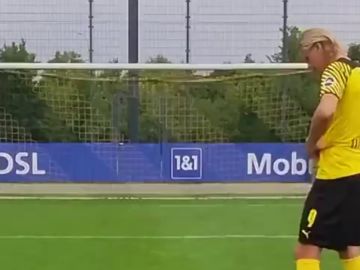 Haaland sorpende con otra 'delicatessen' mundial