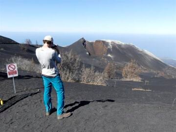 Imagen de archivo del volcán de La Palma,Tajogaite