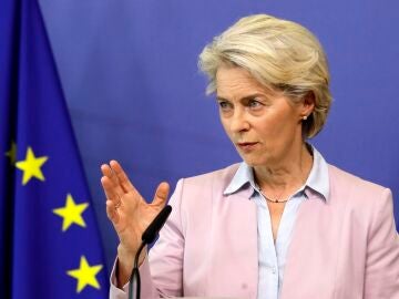 Imagen de archivo de la presidenta de la Comisión Europea, Ursula von der Leyen