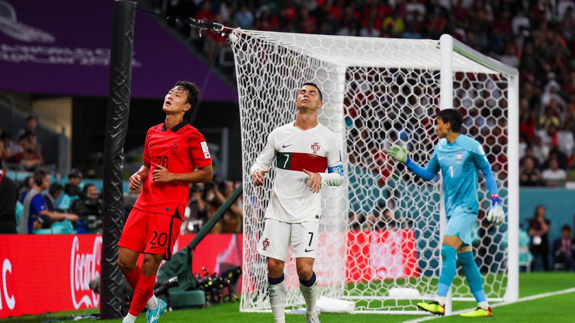 Cristiano lamenta una ocasión desaprovechada en el encuentro ante Corea del Sur Cristiano lamenta una ocasión desaprovechada en el encuentro ante Corea del Sur