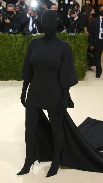 Kim Kardashian en la Met Gala 2021 Kim Kardashian en la Met Gala 2021