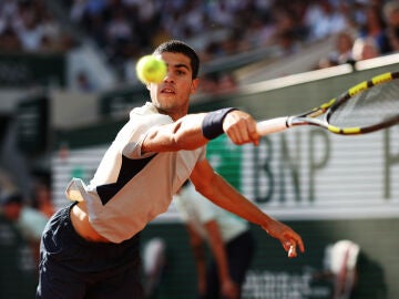 Carlos Alcaraz, el año pasado en Roland Garros