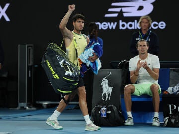 Alcaraz se despide tras su derrota en Melbourne