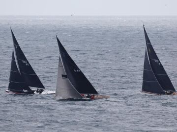 Las regatas de marzo en Sanxenxo