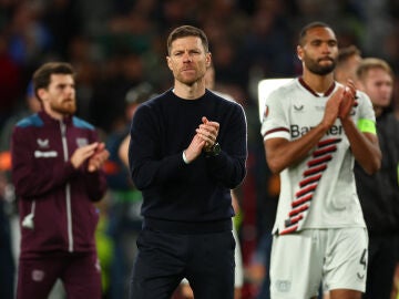 Xabi Alonso, tras la final de la Europa League ante el Atalanta