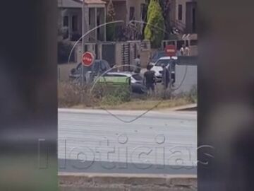 Vídeo de la detención de los dos presuntos asesinos del hermano de Begoña Villacís