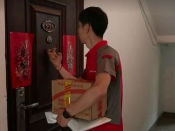 Luan Yushuai, el repartidor chino que competirá en los Juegos