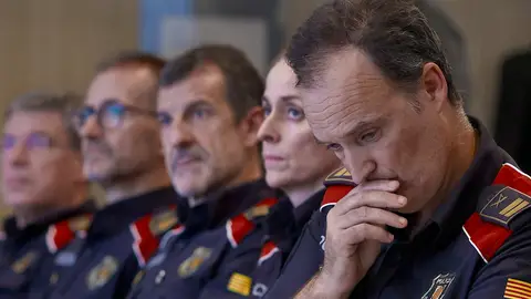 El comisario jefe de los Mossos d,Esquadra, Eduard Sallent El comisario jefe de los Mossos d,Esquadra, Eduard Sallent