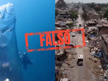 Imágenes generadas con Inteligencia Artificial o vídeos sacados de contexto: desinformación tras el terremoto de Myanmar