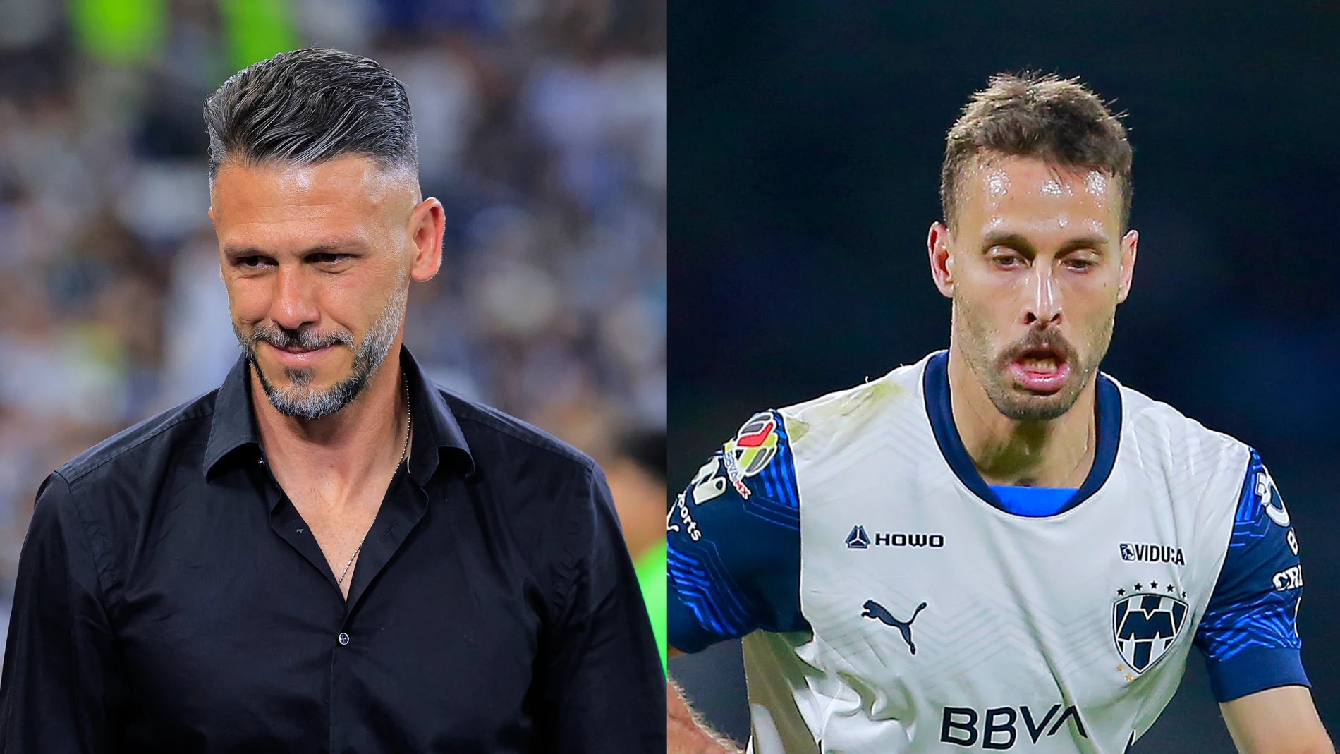 Martín Demichelis y Sergio Canales Martín Demichelis y Sergio Canales